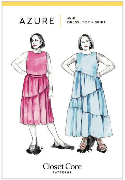 Closet Core Azure dress, top and skirt