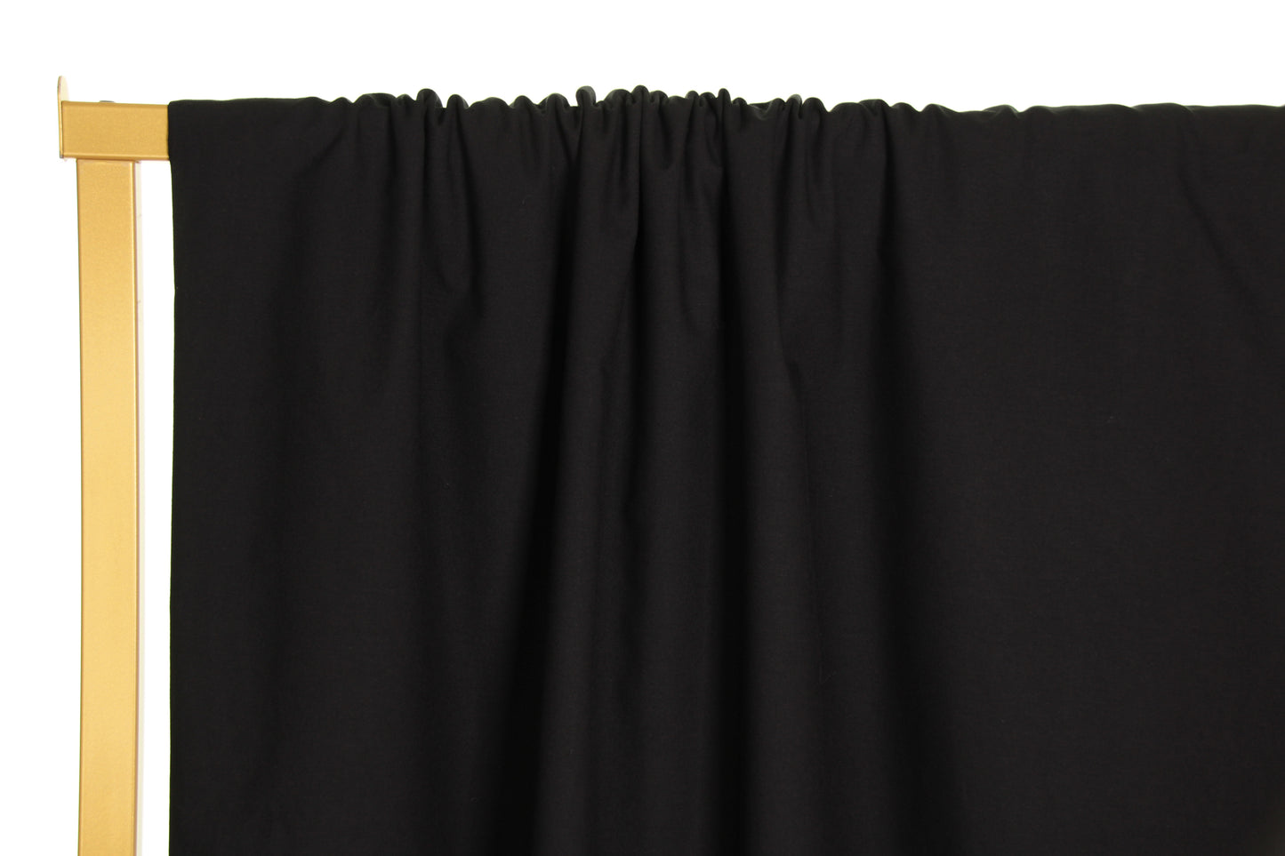 Atelier Jupe black poplin fabric