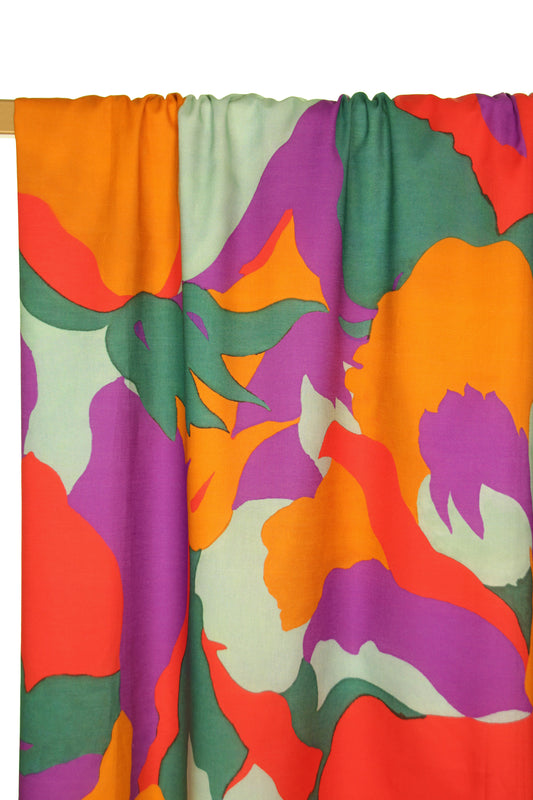 Atelier Jupe colourful modern graphic cotton fabric