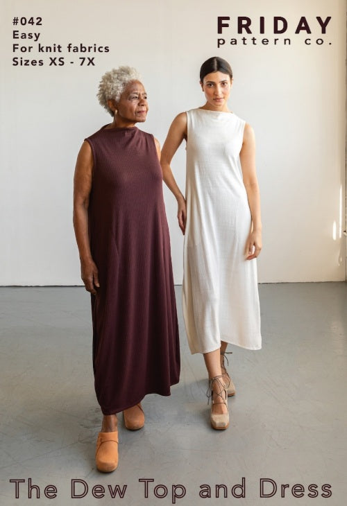 Friday Pattern Co Dew Top and Dress