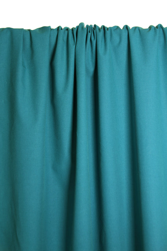 Atelier Jupe Emerald Green poplin fabric