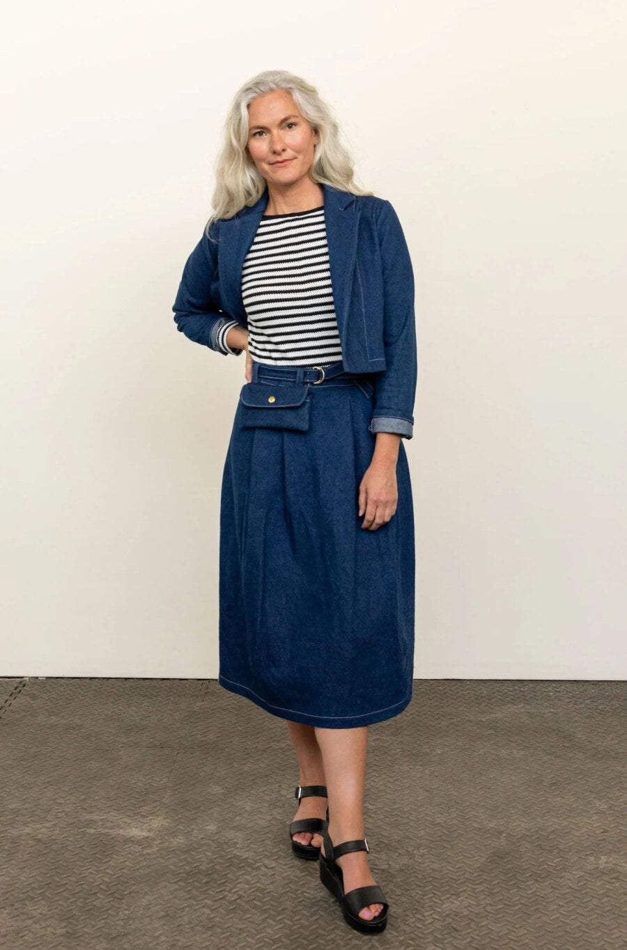 Friday Pattern Co Bernadette skirt