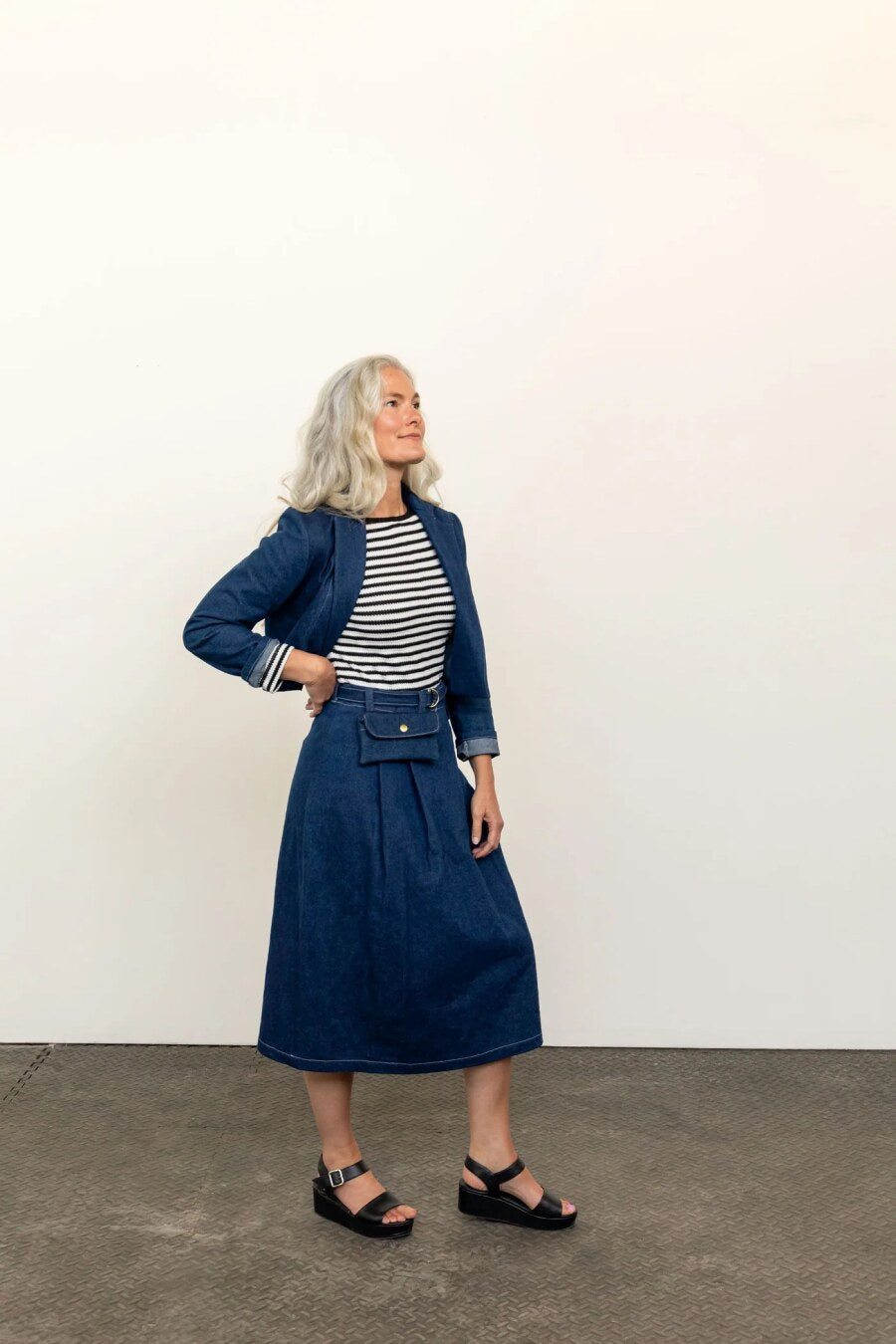 Friday Pattern Co Bernadette skirt