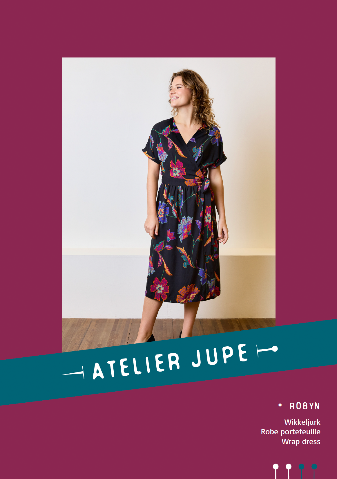 Atelier Jupe Robyn wrap dress