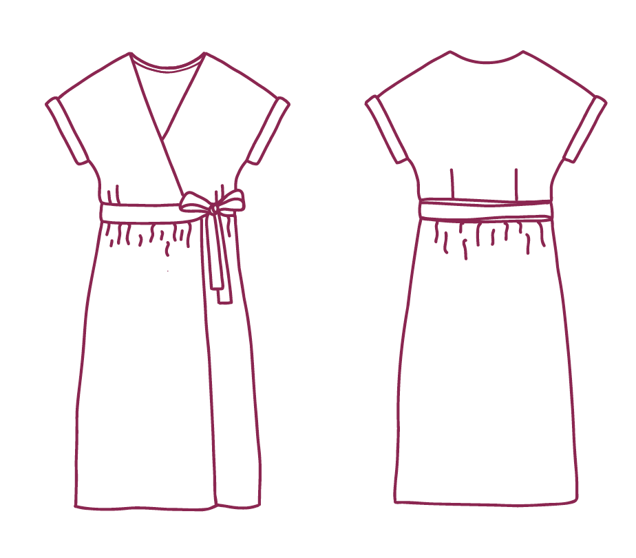 Atelier Jupe Robyn wrap dress
