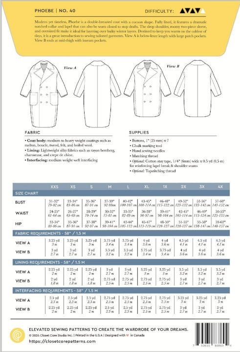 Closet Core Phoebe coat