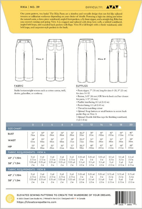 Closet Core Rika trousers