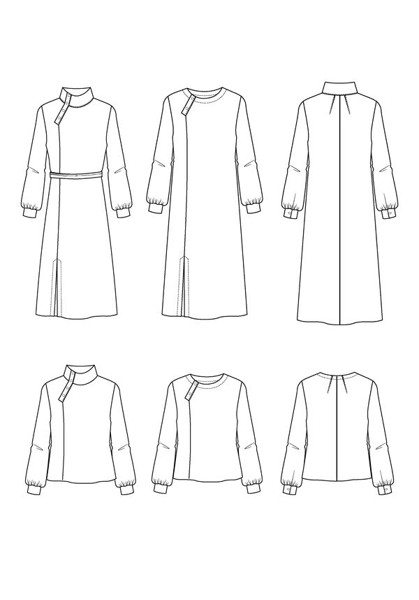 Maison Fauve Soliflore dress and blouse