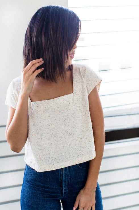 Friday Pattern Co Square Neck Top