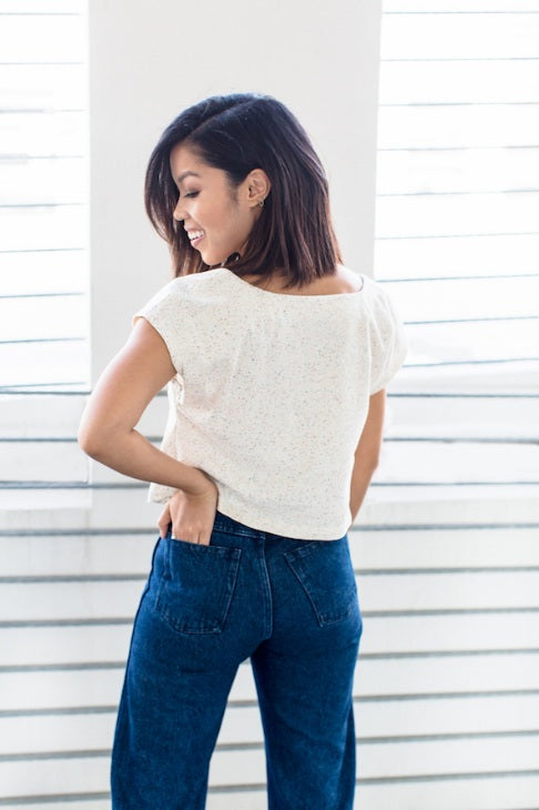 Friday Pattern Co Square Neck Top