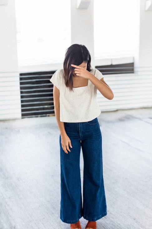 Friday Pattern Co Square Neck Top