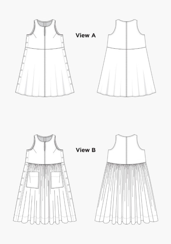 Grainline Studio Austin Dress 0-18