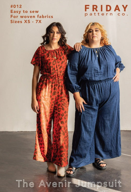 Friday Pattern Co The Avenir Jumpsuit