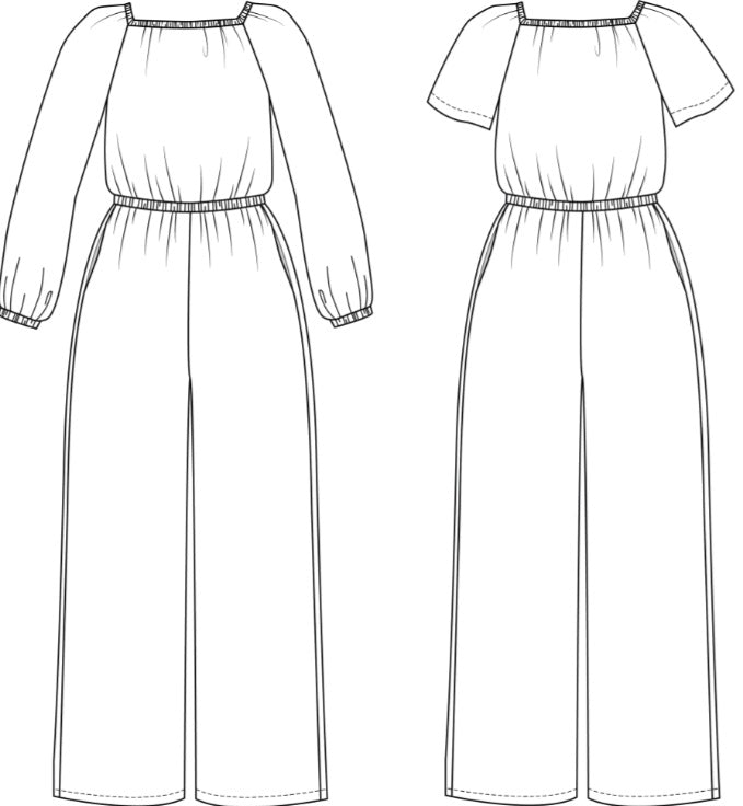 Friday Pattern Co The Avenir Jumpsuit
