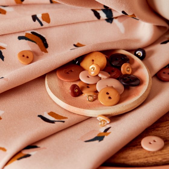 Atelier Brunette Beryl Blush fabric
