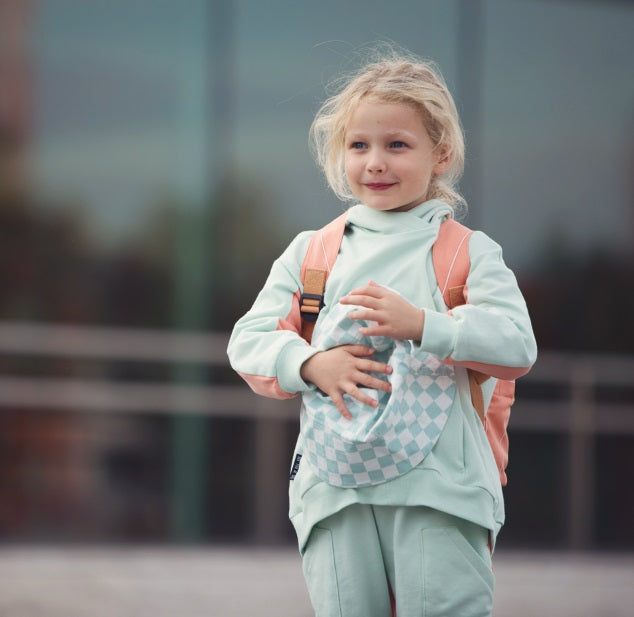 See You At Six Light Green Glass French Terry