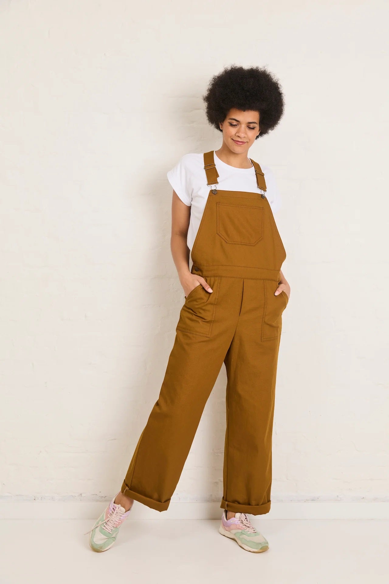 Atelier Jupe golden brown organic cotton