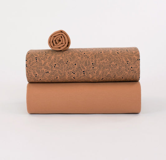 See You At Six Copper Brown French Terry