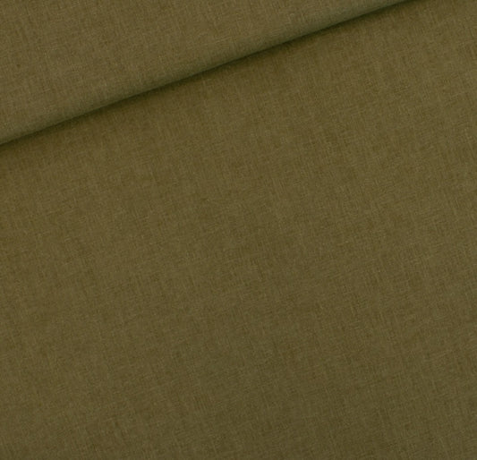 BOLT END See You At Six Lizard Green linen viscose 60cm