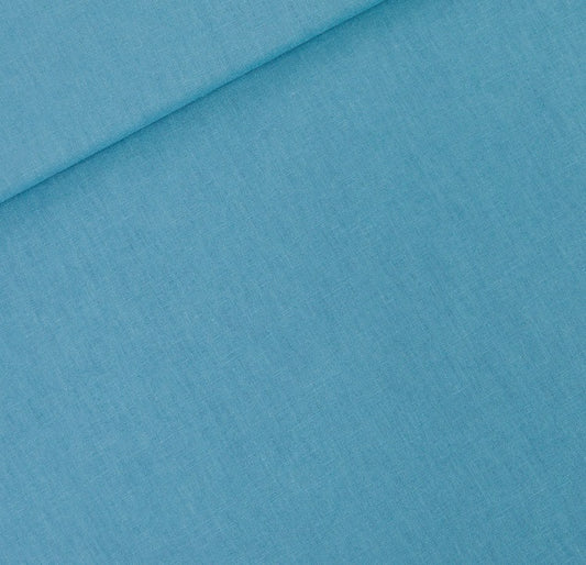 See You At Six Niagara Blue linen viscose