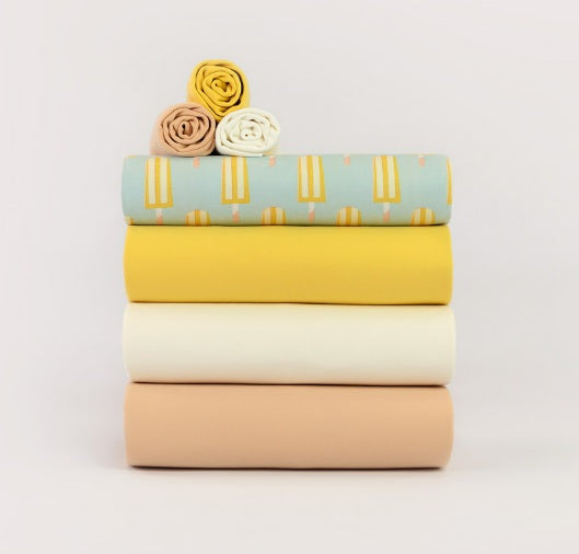 See You At Six Peachy Cream French Terry