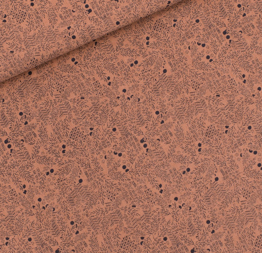 See You At Six Season Greenings linen viscose