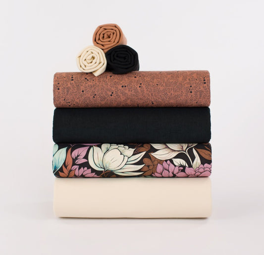 See You At Six Season Greenings linen viscose