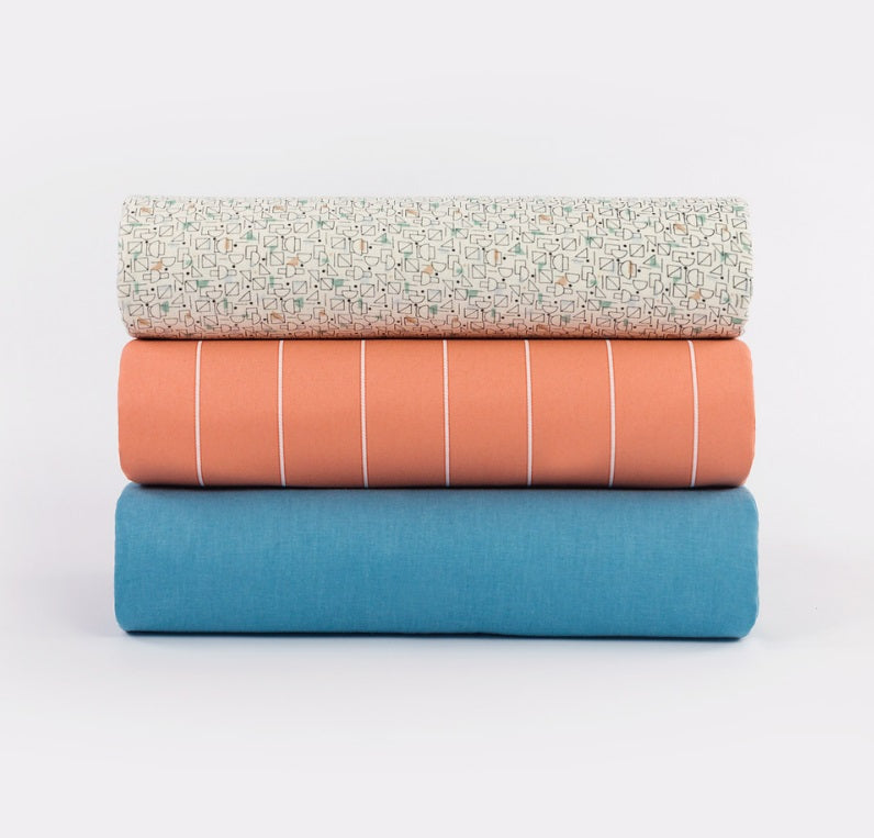 See You At Six Shaped Chaos linen viscose