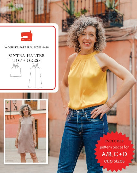 Liesl and Co Sintra halter top and dress