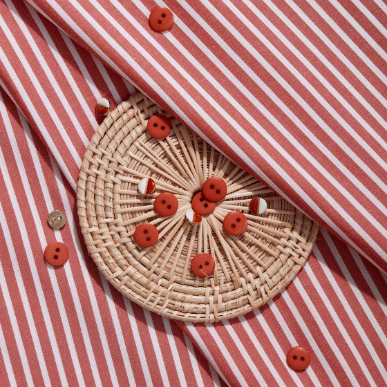 Atelier Brunette Sunray Tangerine Fabric
