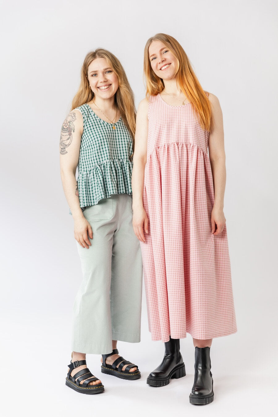Named Patterns Taimi dress and top