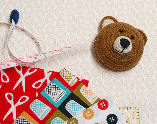 Brown Bear tape measure