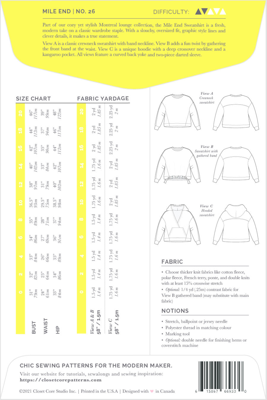 Closet Core Mile End sweatshirt