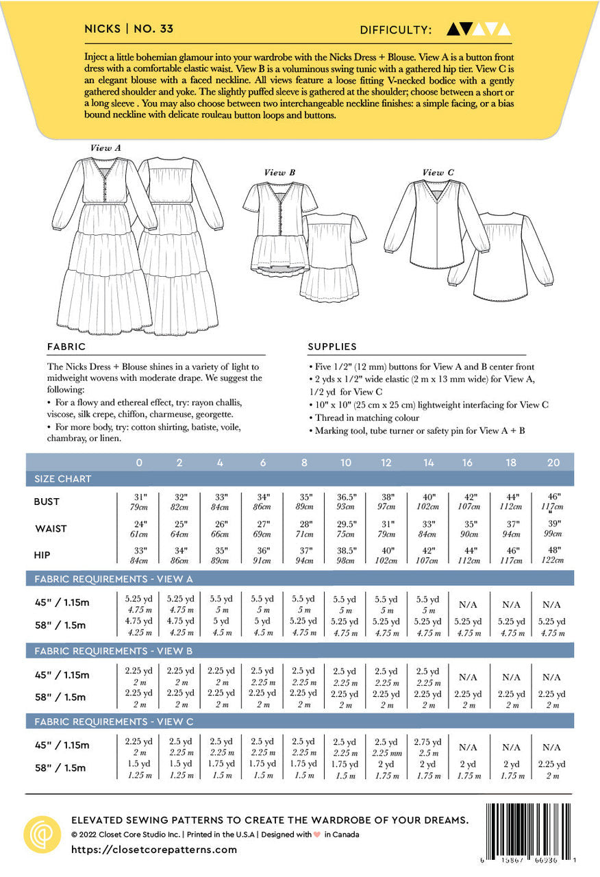 Closet Core Nicks dress and blouse