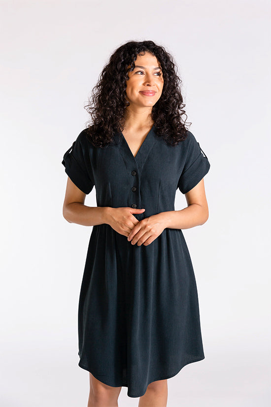 Chalk and Notch Fringe Dress and Blouse