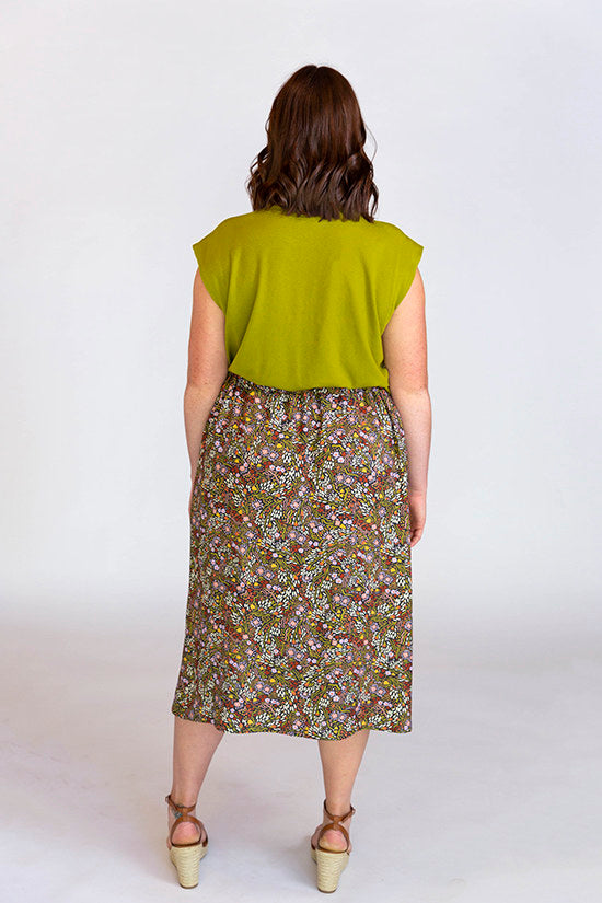 Chalk and Notch Evelyn skirt