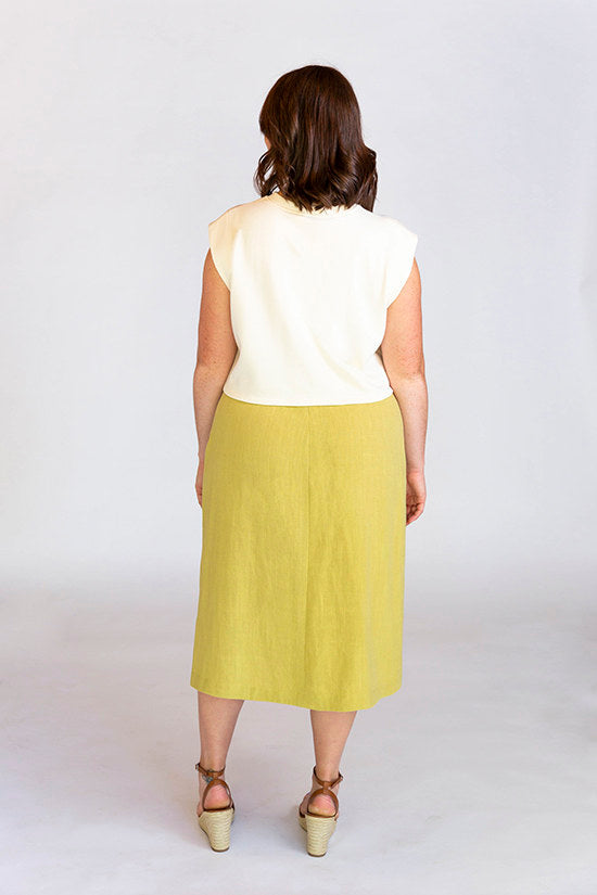 Chalk and Notch Evelyn skirt