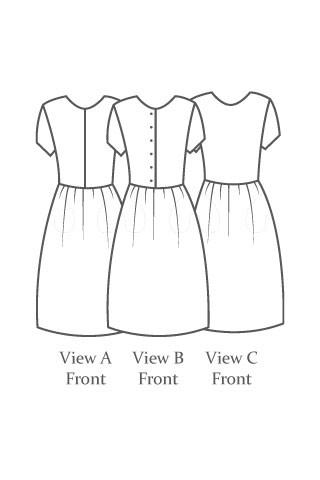The Avid Seamstress Day Dress