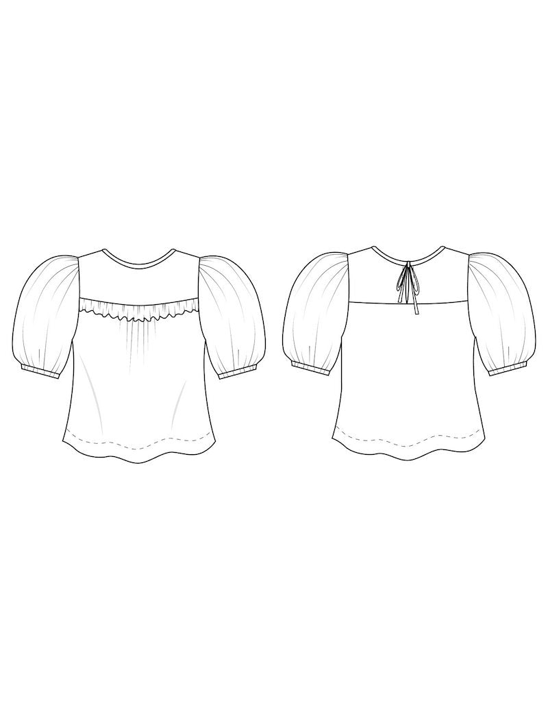 Friday Pattern Company Sagebrush top