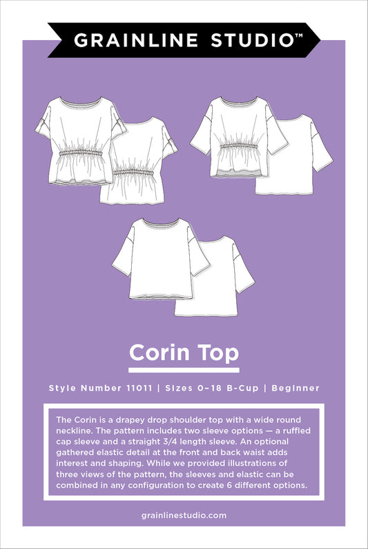 Grainline Studio Corin top