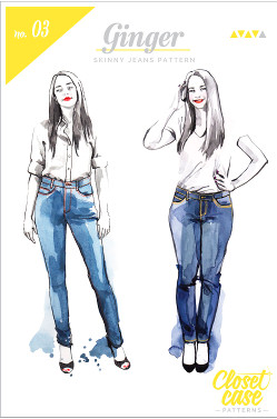 Closet Case Ginger Jeans pattern