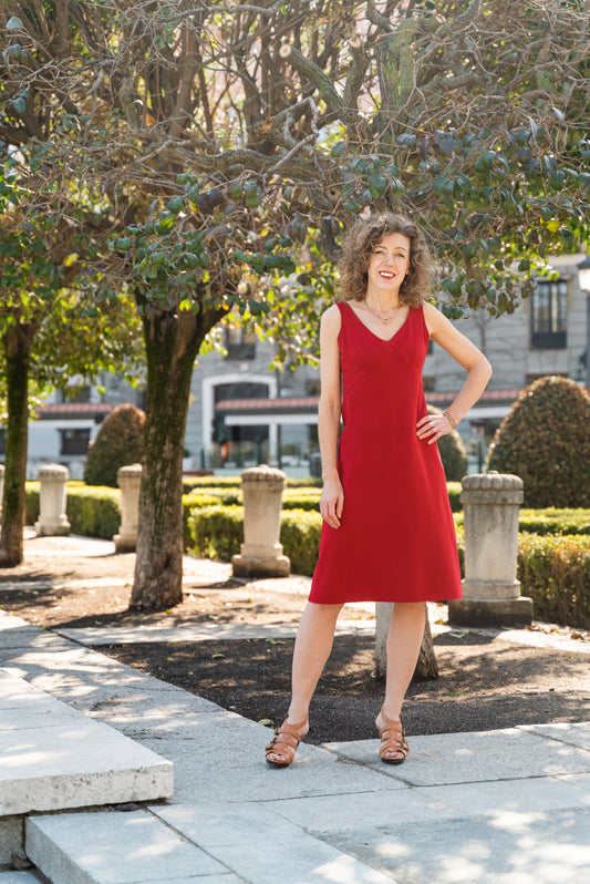 Liesl and Co Marais knit dress and top