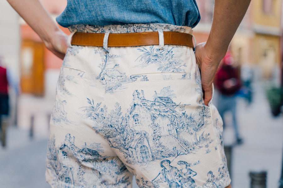 Liesl and Co Lisboa walking shorts