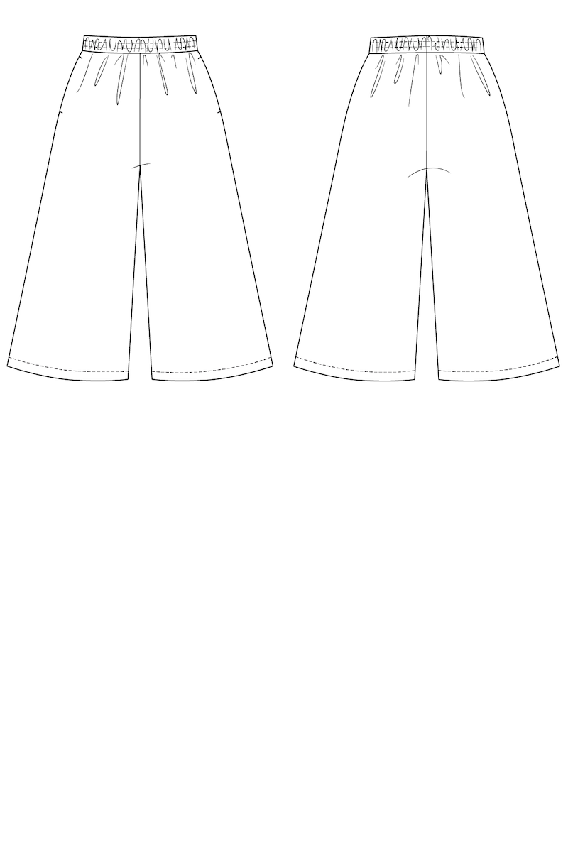 Named Patterns Ninni culottes