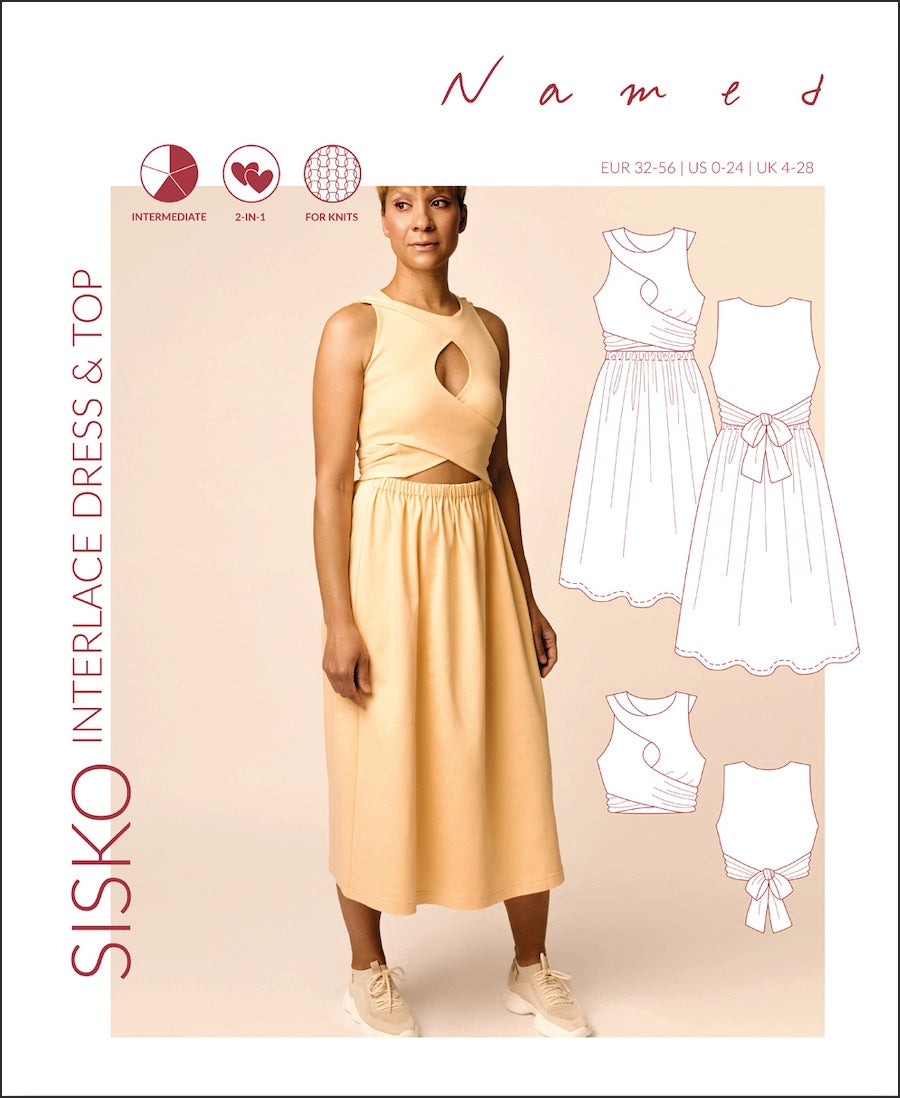 Named Patterns Sisko interlace top and dress