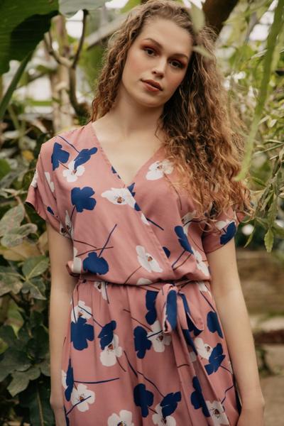 Atelier Jupe dusty pink viscose