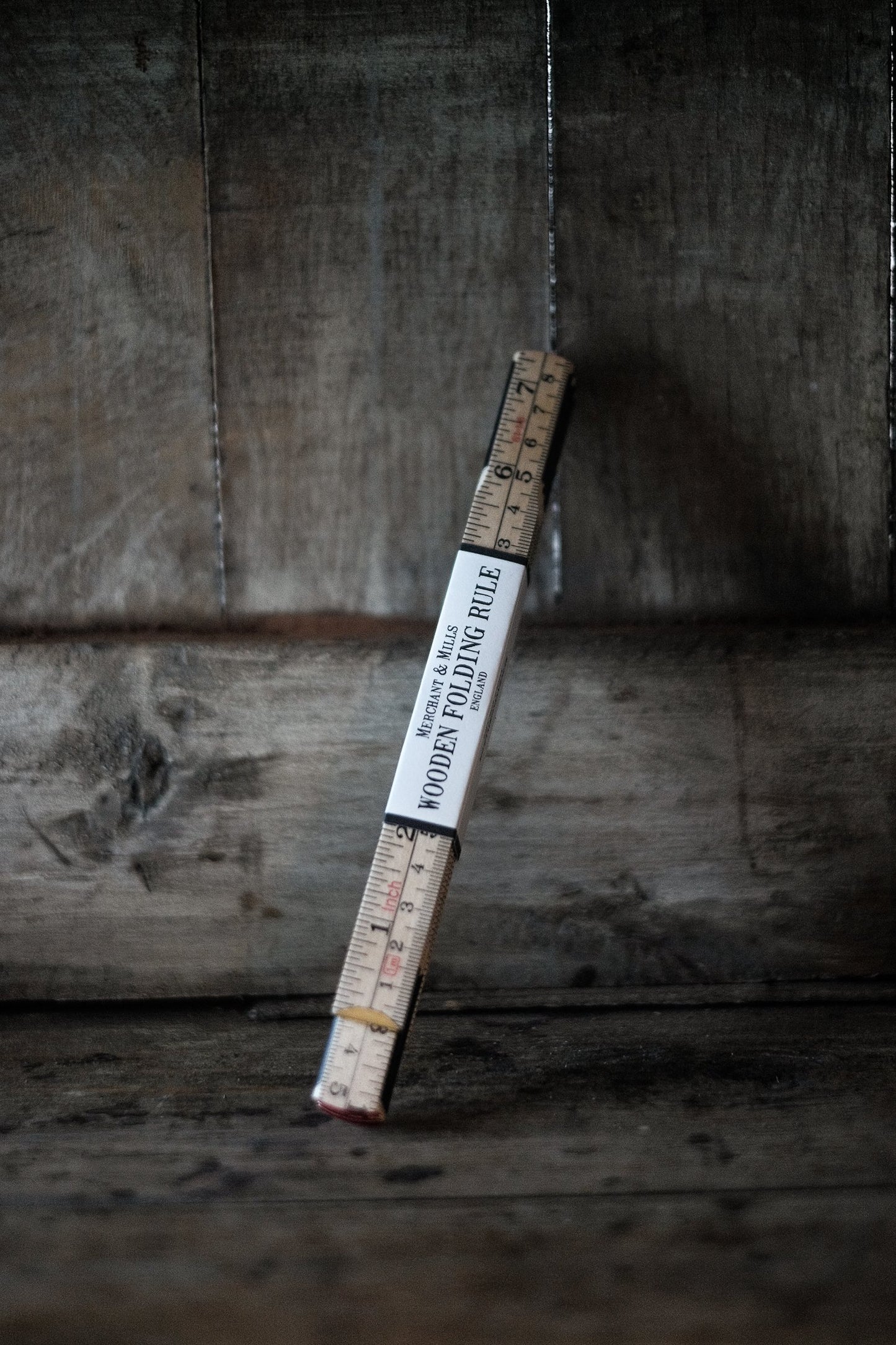 Merchant and Mills Wooden Folding Ruler