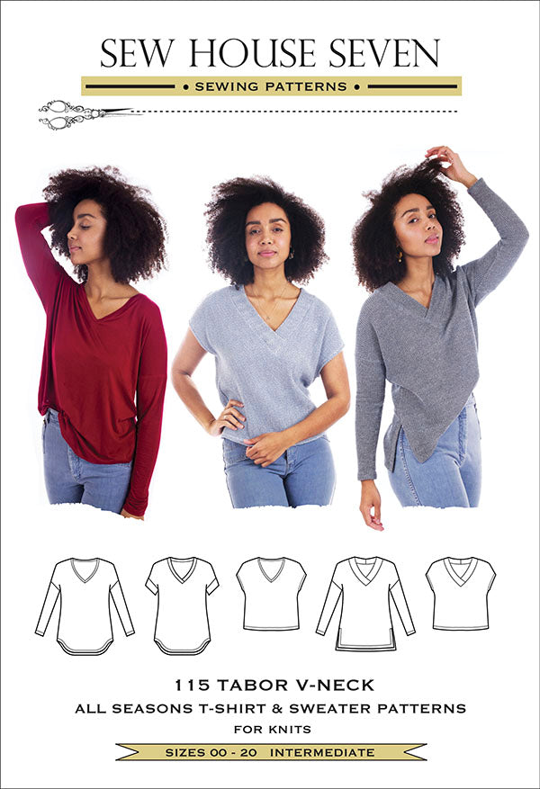 Sew House Seven Tabor V-neck