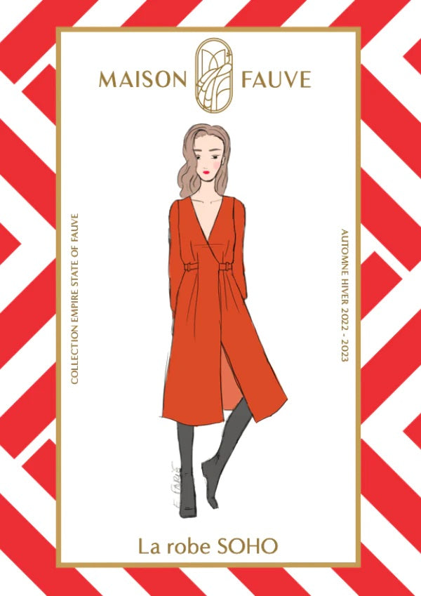 Maison Fauve Soho wrap dress