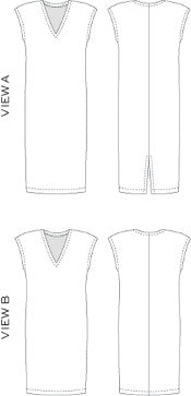 True Bias Lodo dress